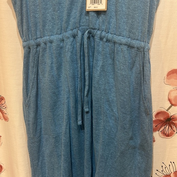 NWT PRANA Blue Hemp Blended Dress Size Medium - Picture 6 of 10